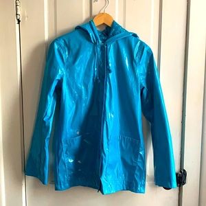 Blue Rain Coat